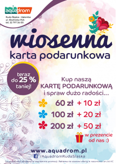Wiosenna karta podarunkowa