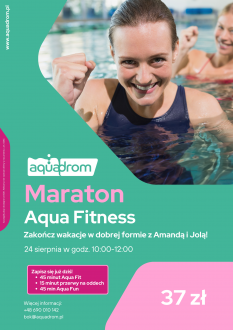 Maraton Aqua Fitness w Aquadromie!