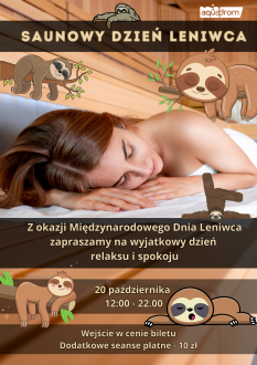 Saunowy Dzień Leniwca