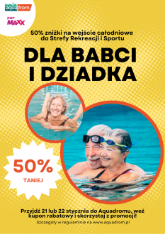 Dzień Babci i Dziadka w Aquadromie