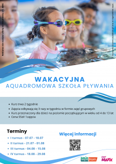 Wakacyjna Szkoła Pływania - edycja 2025