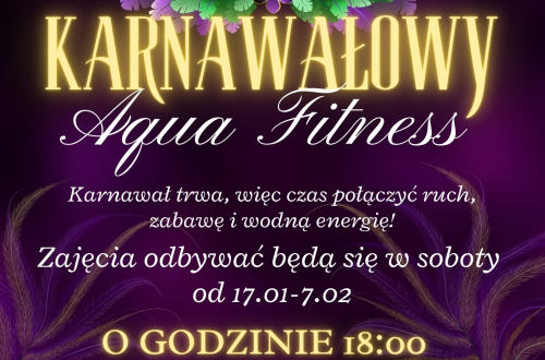 Karnawałowy Aqua Fitness